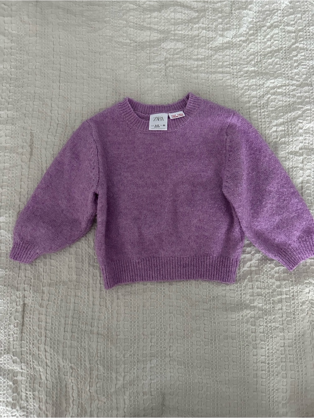 Zara 9-12 month baby girl sweater